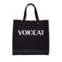 Voiceat tote bag nero dettaglio